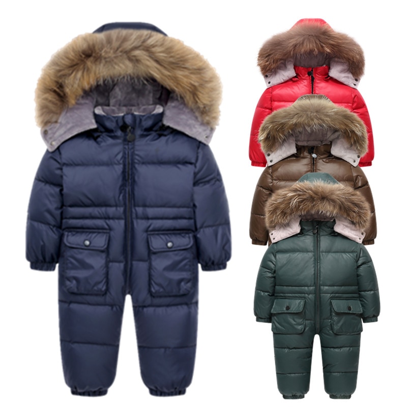 2022 new winter baby jumpsuit duck down jacket ̺ ..